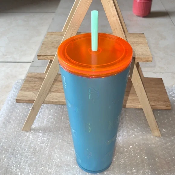 acrylic tumblers with shells Coastal Seashells Pattern Tumbler Cup